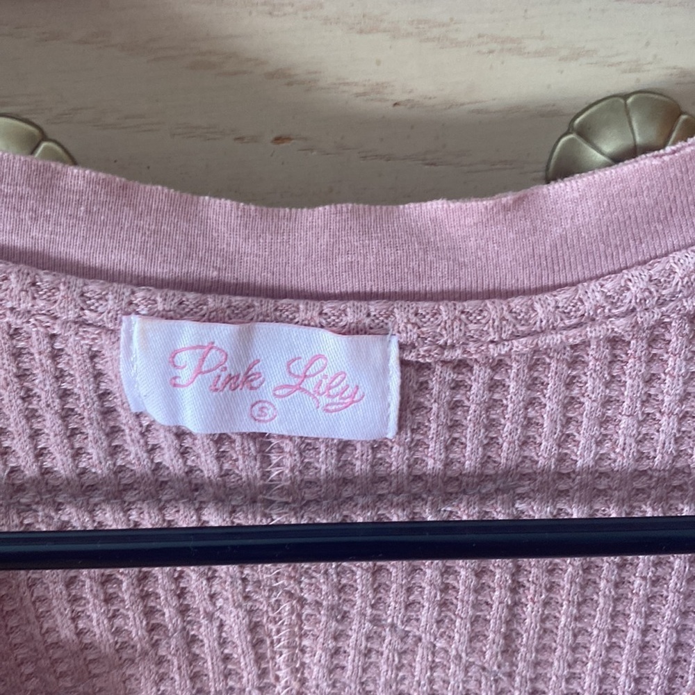 Pink Lilly Oversized Top - Picture 3 of 7
